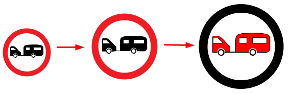 Straßenschilder bearbeiten